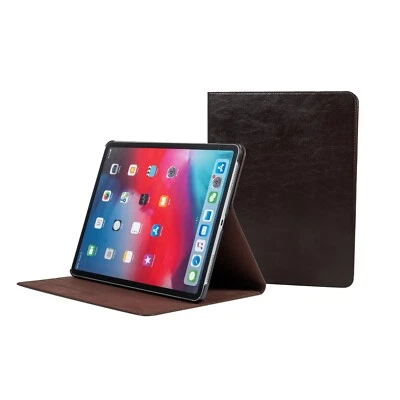 iPad Pro 12.9" (3rd Generation) Genuine Leather Folio Stand Case Cover  - Image 1 of 4