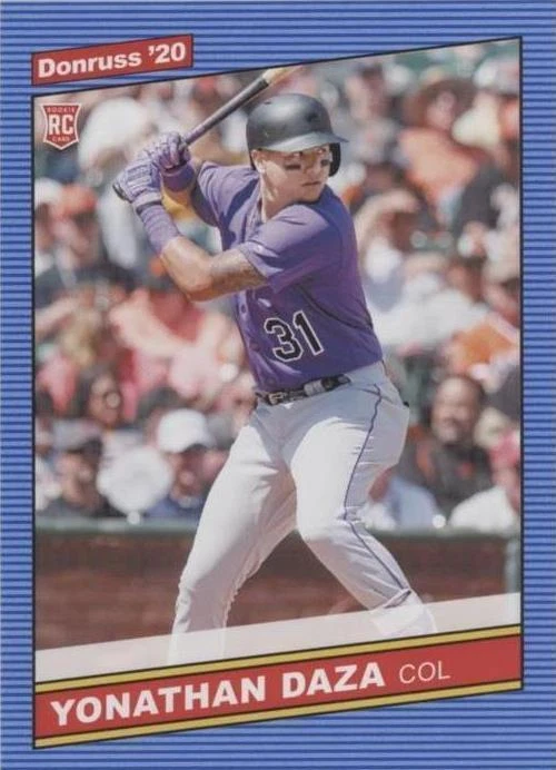2020 Panini Donruss - Yonathan Daza #241