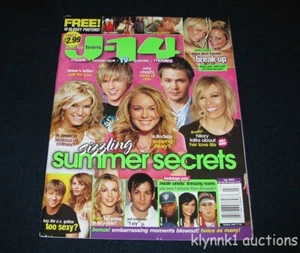 J-14 Magazine July 2005 Jesse McCartney Adam Lindsay Backstreet Boys Alicia - Foto 1 di 7