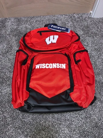 Wisconsin Badgers Forever Collectibles Traveler Backpack Cover