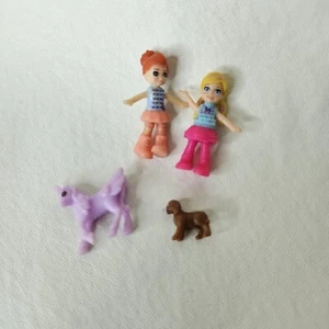 Polly Pocket Doll Micro Mini Replacement Unicorn Party Puppy Hidden Hideout Toy - Picture 1 of 3