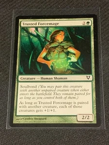 Magic the Gathering Avacyn Restored Trusted Forcemage - Picture 1 of 2