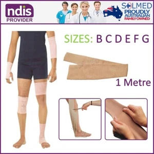 TUBULAR SUPPORT COMPRESSION BANDAGE ALL SIZES 1 METRE LENGTHS BODIGRIP - Picture 1 of 3