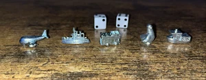 Monopoly CityVille City Ville Replacement Game Tokens and Dice - Picture 1 of 1