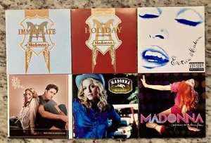 6 MADONNA CD LOT! No Cases! Immaculate, Erotica, Music, Confessions, Holiday - Picture 1 of 8