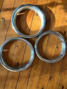 1967 1968 1969 1970 1971 1972 Volvo 140 142 144 Volvo 164 whee Beauty Rings Wide - Picture 1 of 5