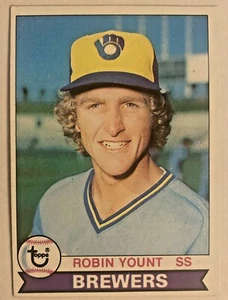 1979 Topps # 95 Robin Yount Baseball Card Hall of Fame Milwaukee Brewers MLB - Picture 1 of 6