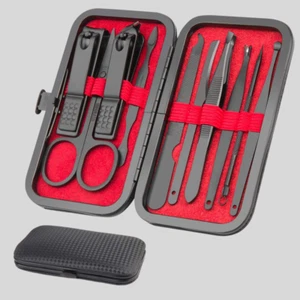 Okom Manicure Kit - 10PCS Nail Care Set for Men & Women - Grooming Gift - Picture 1 of 6