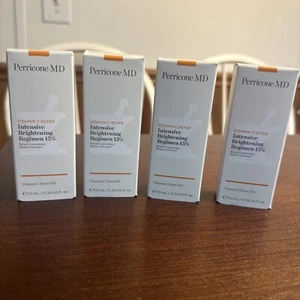 Perricone MD Vitamin C Ester Intensive Brightening Regimen 15% 4 X 0.34 BNIB - Picture 1 of 4