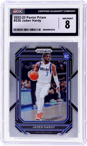 2022 Panini Prizm Jaden Hardy #226 CGC 8 Rookie RC - Picture 1 of 2