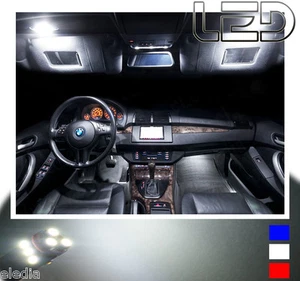 Per BMW E84 X1 13 Lampadine LED Bianco Luce Interna Abitacolo Cofano Suolo Plus - Bild 1 von 4