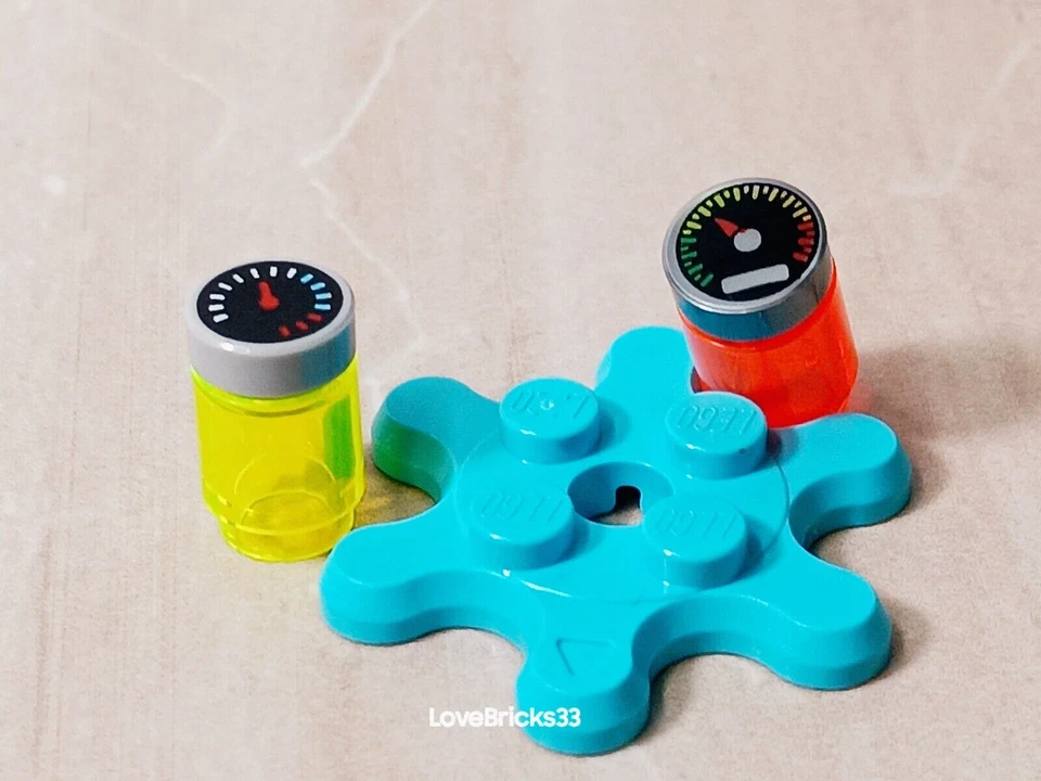 Novas garrafas LEGO Science Lab sob pressão derramamento espaço laboratório químico tóxico - Imagem 1 de 1