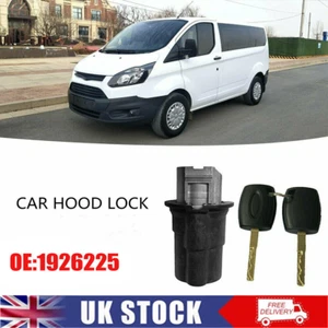 Bonnet Lock 2 Key 1926225 For Ford Transit MK8 Custom Tourneo / Custom 2014-2019 - Picture 1 of 10