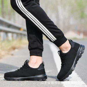 Light weight Safety Shoes Mens/Womens Steel Toe Cap Work Boots Trainers Hiking - Picture 1 of 26