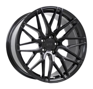 One 20x9 F1R F103 5x114.3 +35 Gloss Black Wheel - Picture 1 of 3