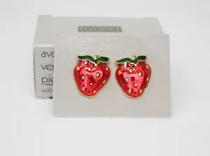 Orecchini vintage Avon molto traforati alla bacca - Foto 1 di 4