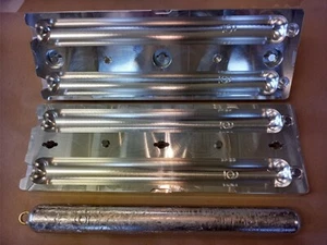 Cod Sinker / Deep Drop Weight Mold ( 2 Cavity ) 6# and 6# Aluminum CNC - Picture 1 of 5