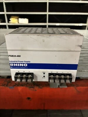 Automation Direct Rhino PSB24-480-3 Power Supply 500VAC 3PH USED - Image 1 of 2