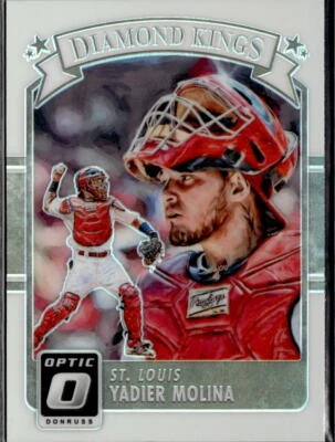2016 Donruss Optic #26 Yadier Molina Holo Near Mint - Image 1 of 2