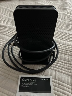 NETGEAR - AC1200 Router with 16 x 4 DOCSIS 3.0 Cable Modem - Black - Image 1 of 3