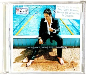 Wrong Place, Wrong Time David Franj Cracked Case CD - Picture 1 of 3