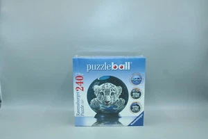 🧩NUOVO: Puzzleball 240 pezzi White Tiger jigsaw Ravensburger 🧩 - Foto 1 di 8