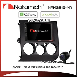 7" APPLE CARPLAY ANDROID AUTO NAKAMICHI BT RADIO FOR MITSUBISHI 380 2004-2010 - Picture 1 of 4