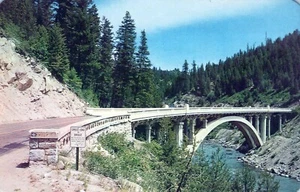 Postal 15 de Payette River North of Smith's Ferry Idaho State Highway - Imagen 1 de 2