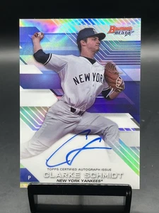 2017 Bowman's Best Clarke Schmidt #B17-CSC Best of 2017 Auto Refractor - Picture 1 of 2
