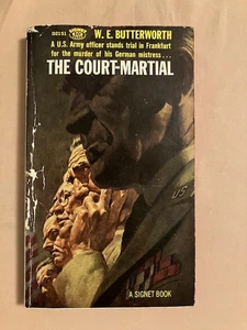 The Court-Martial by W.E. Butterworth aka W.E.B. Griffin 1961 Vintage Paperback - Imagen 1 de 5