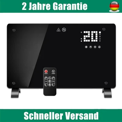 Konvektor Heizung 2000/2500 W Elektroheizung Konvektor Heizkörper Heizgerät 40m² - Bild 1 von 4