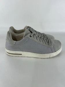 Birkenstock Bend Low Canvas Suede Shoes Mens 43 (US 10)- Gray **Missing Insoles* - Picture 1 of 12