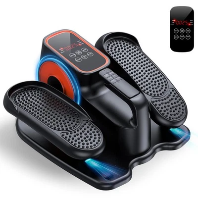 Elíptica debajo del escritorio, ejercitador de piernas elíptico mientras está sentado para personas mayores, silencioso... Foto 1 de 4