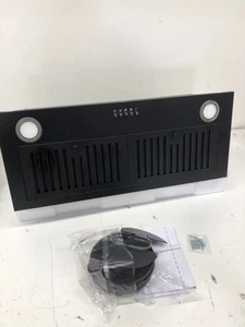AKDY 30 in. Convertible Insert Range Hood LED Light and Push Buttons Black *READ - Picture 1 of 7