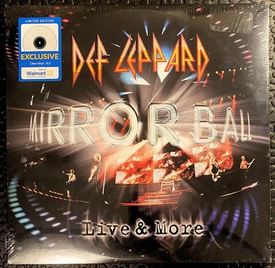 Def Leppard - Mirror Ball Live & More 3XLP Limited Edition Clear New Sealed - Image 1 of 2
