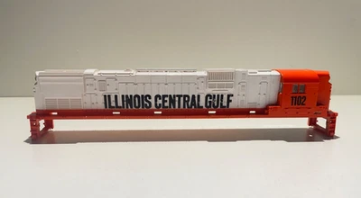 Tyco HO Scale Illinois Central Gulf #1102 ALCO 630 Locomotive Shell Part Spare - Image 1 of 4