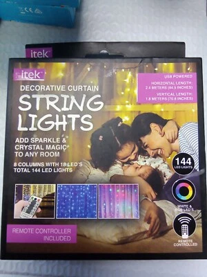 ITek LED Strip Light 6.5 Feet Remote Control Color Change Sound Activated - Image 1 of 2