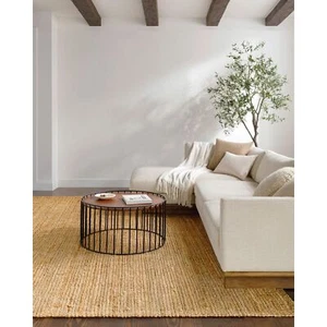 Livabliss x Becki Owens Calla Jute Area Rug , 2' x 3', Tan - Picture 1 of 11
