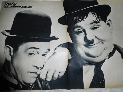 DICK UND DOOF Stan + ollie  4  POSTER   42x28+42x58 CM - Bild 1 von 4