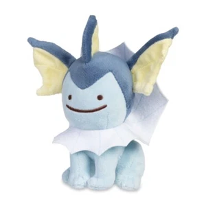 Peluche Ditto As Vaporeon 6 1/2 pulgadas Pokemon Center Exclusivo Versión EE. UU. NUEVO EN MANO - Imagen 1 de 11