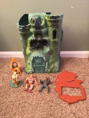 Castillo vintage 1981 Mattel He-Man MOTU incompleto con figuras Foto 1 de 4