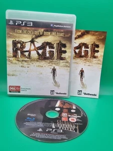 Rage Sony PlayStation 3 PS3 Complete With Manual - Very Good Condition - Picture 1 of 3