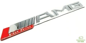 Stemma Posteriore per MERCEDES AMG Logo Black Series Classe A B C CLA GLA G SLK - Foto 1 di 4