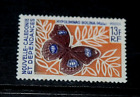 New Caledonia 1967 13F  Butterfly Issue  Fine M/N/H