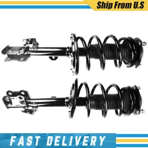 For 2008 2009 2010 Toyota Highlander Front Shocks Struts w/ Coil Spring - Picture 1 of 8