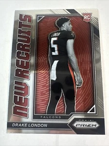 2022 Panini Prizm Drake London New Recruits Holo Silver Prizm RC #NR-4 - Picture 1 of 2