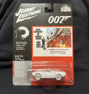 Johnny Lightning 007 James Bond 1967 Toyota 2000GT White Lightning Chase - Picture 1 of 2