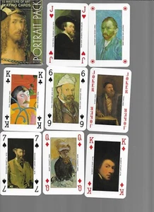 PORTRAIT PACK-55 MASTERS OF ART PLAYING CARD DECK - Picture 1 of 1