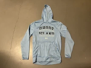 Rhode Island Rams Blue Under Armour Hoodie Size Small NCAA Football - Picture 1 of 3