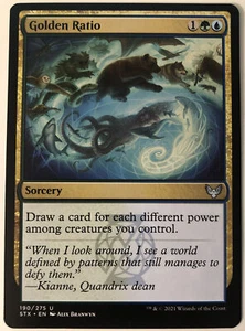 MTG Golden Ratio Strixhaven: School of Mages 190/275 Regular Uncommon - Picture 1 of 1